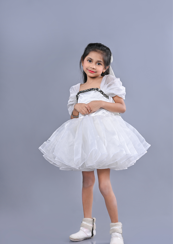 Starlight Fluff Mini Dress