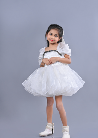 Starlight Fluff Mini Dress