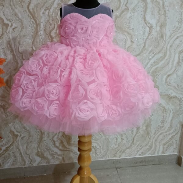 Charming Pink Dress for Your Little Princess