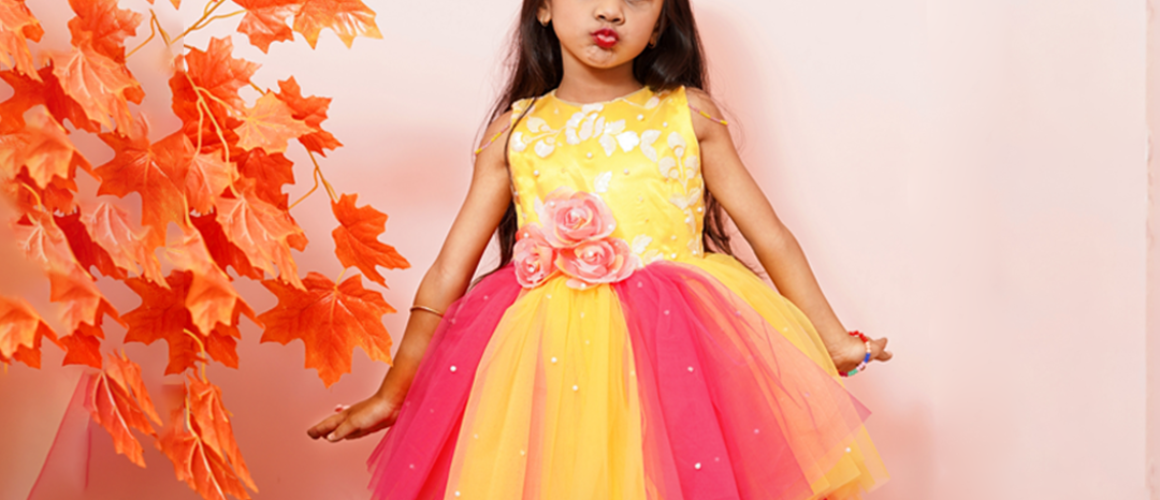 party wear dress for kids- fashion designers in pune