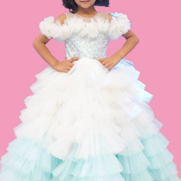Frosted Princess Gown