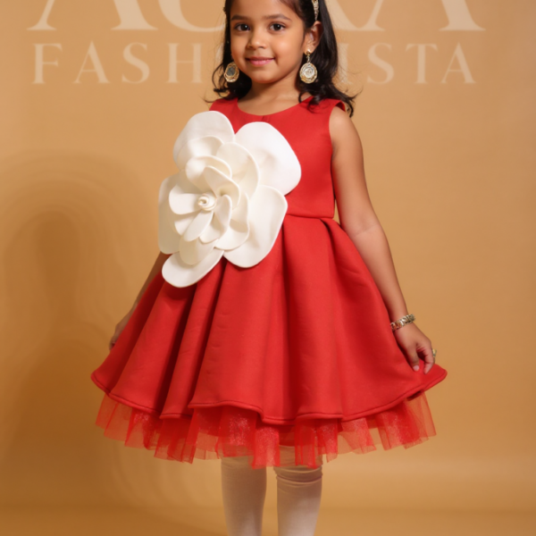 Scarlet Bloom Dress