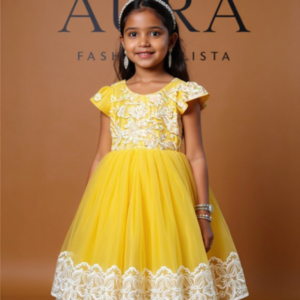 Sunshine Lace Party Dress