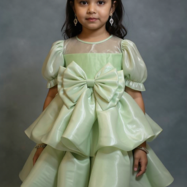 Mint Royale Bow Gown