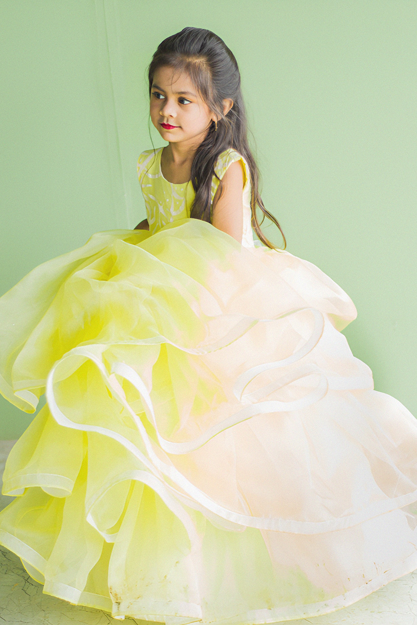 Lemon Buttercup Gown