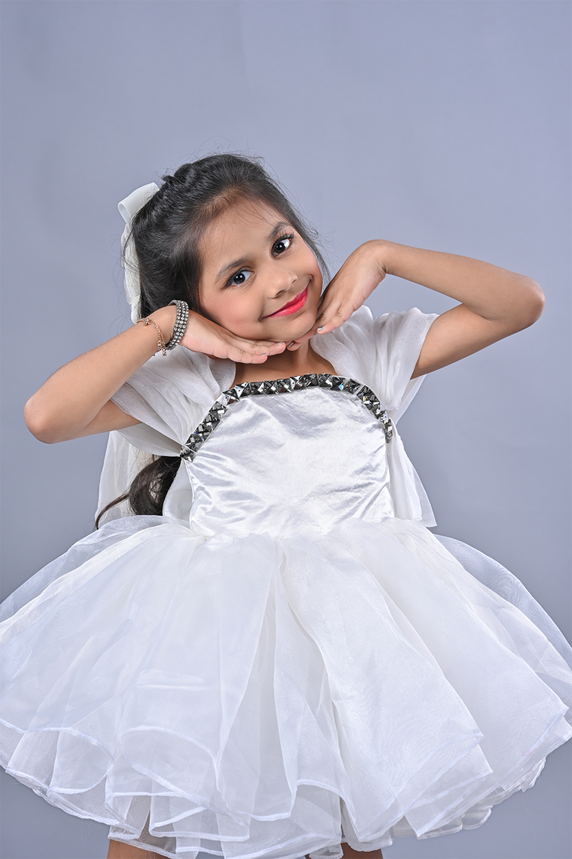 Starlight Fluff Mini Dress - Image 7