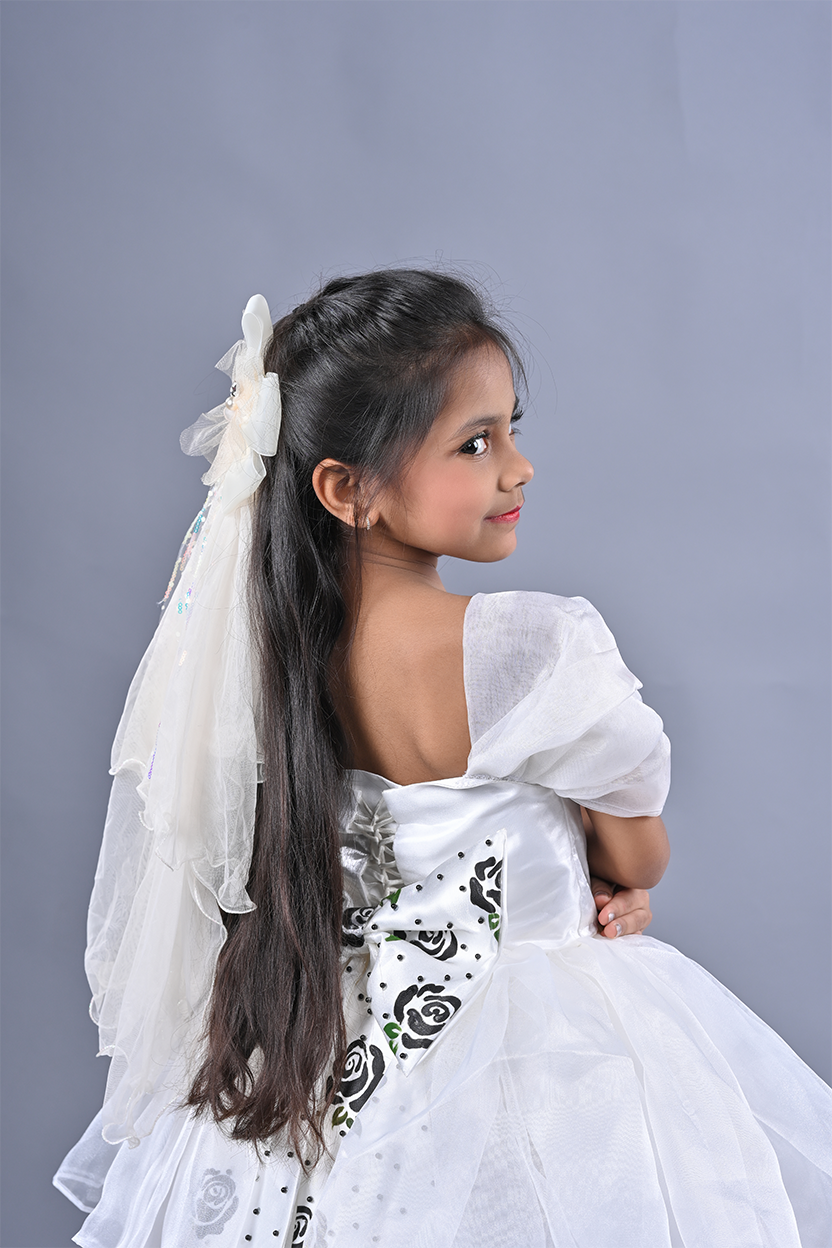 Starlight Fluff Mini Dress - Image 5