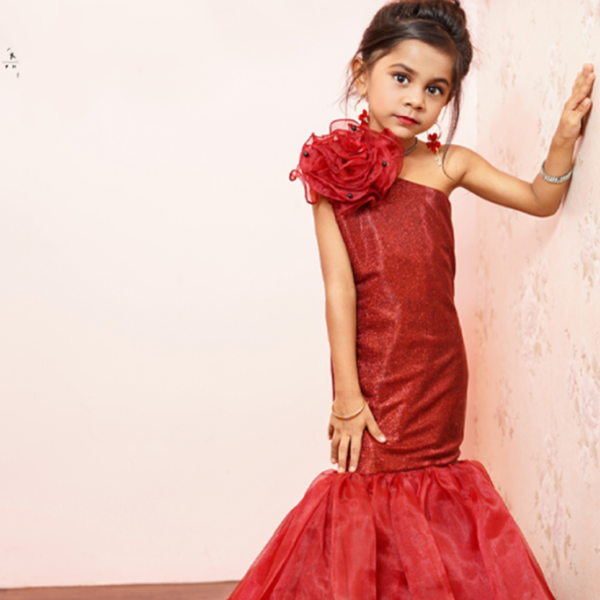 Scarlet Rose Gown