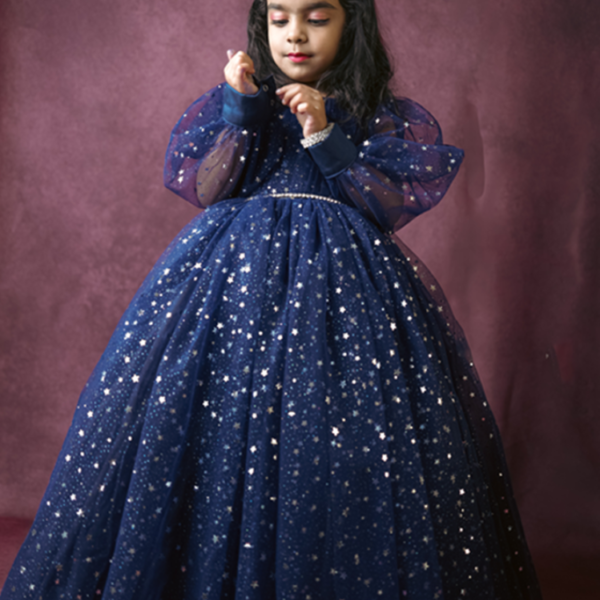 Midnight Stardust Gown