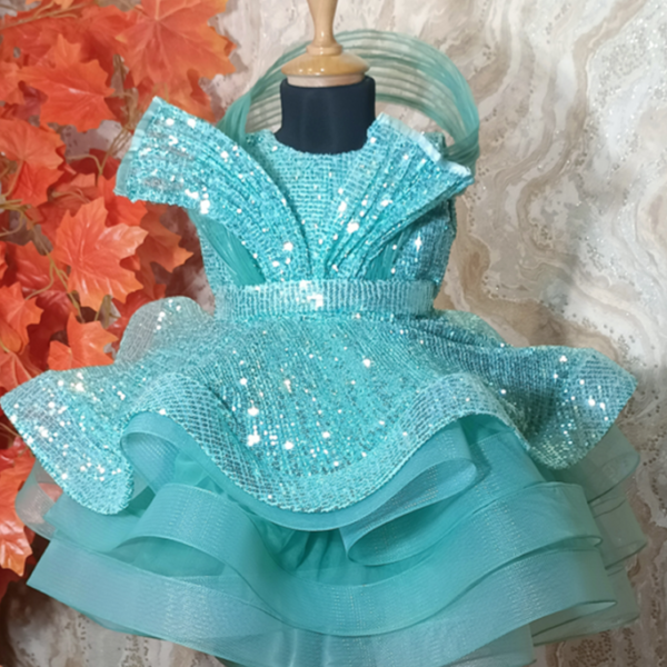Aqua Starlight Dress