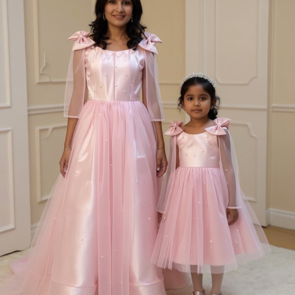 Blush Belle Mommy & Me Gown Set